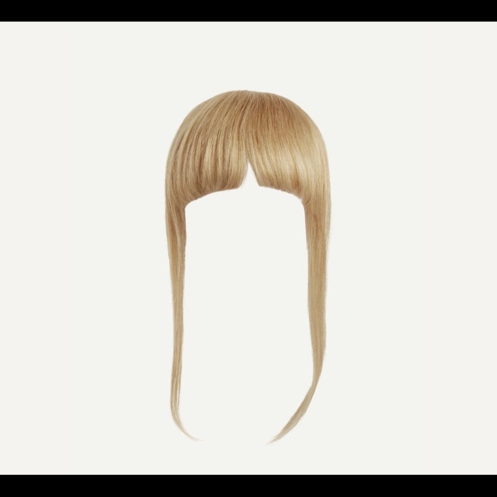 Luxyhair clip in bangs-dirty blonde